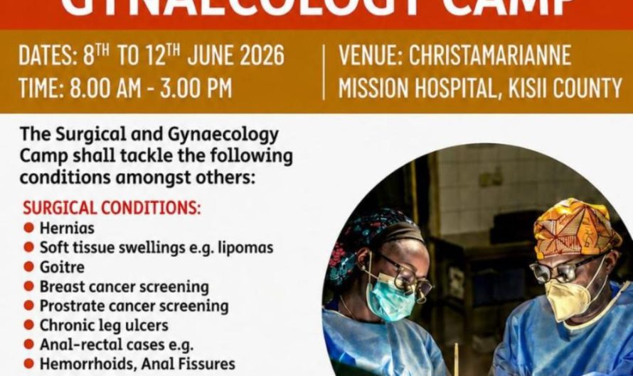 Free Surgical & Gynaecology Camp – Christamarrianne Mission Hospital Kisii